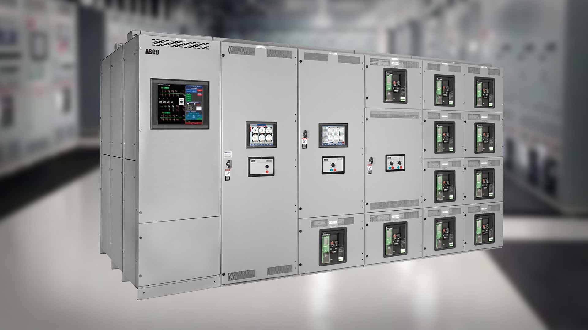 Industrial switchgear and control panels